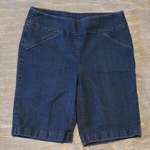 Alia Women's Blue Denim Shorts